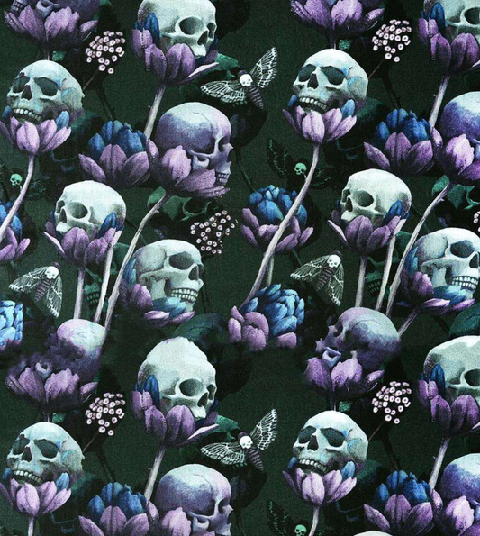 Skulls and Flower Stems